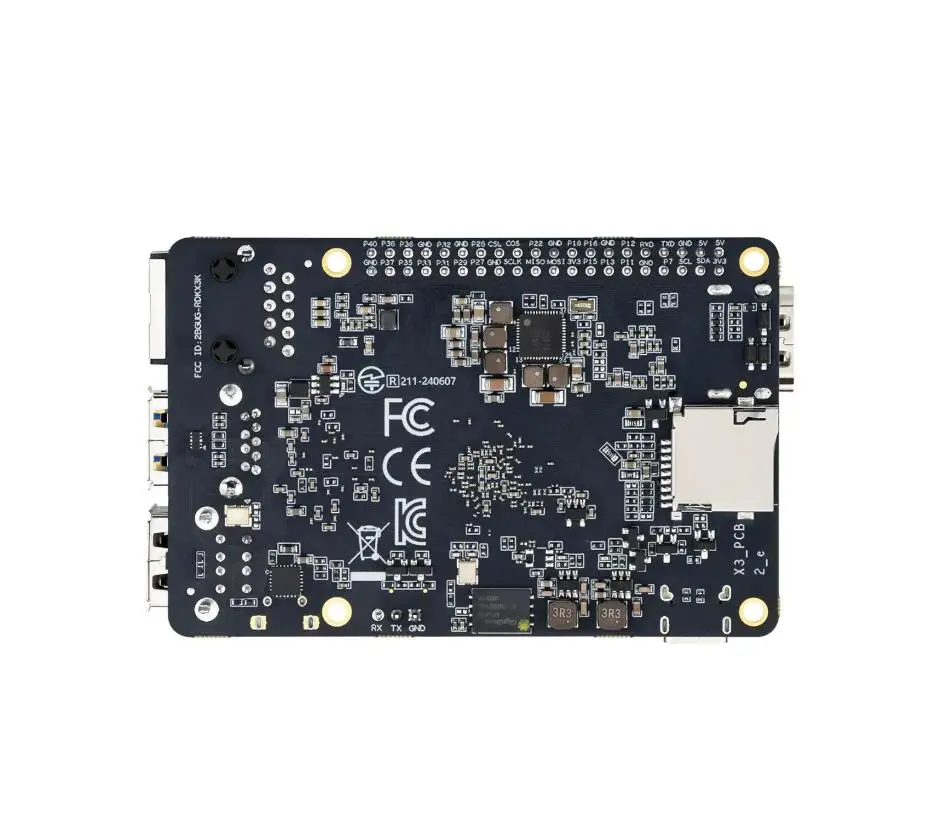 Hot Seller D-Robotics RDK X3 Development Board RDK High AI Computing Power ROS2 Compatible Raspberry Pi Interface Supported