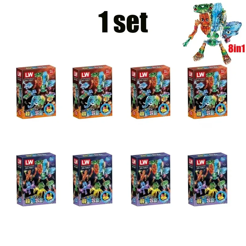 NEW Cute style Tralalelo Tralala Figure Block Toy Tungtungtung Italian Brainrot Al Tralalero Tralala Building Blocks Blind Box