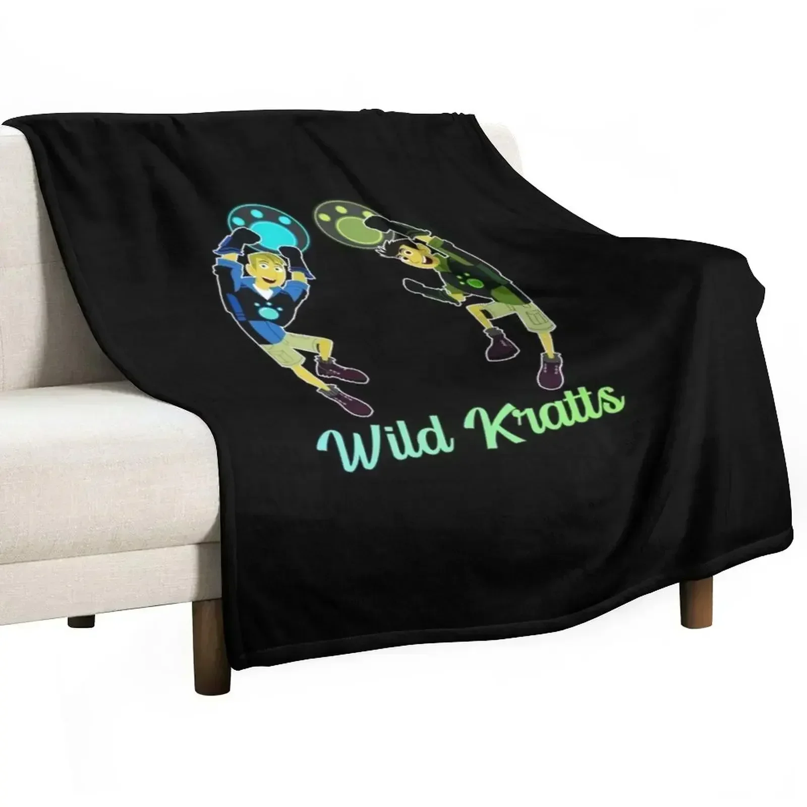 

wild kratts couple Throw Blanket Giant Sofa Hair Blankets