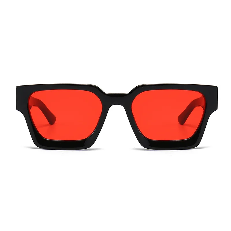SHAUNA Ins Beliebte Damen Quadratische Sonnenbrille Retro Herren Getönte Farbtöne UV400 – Detail 19
