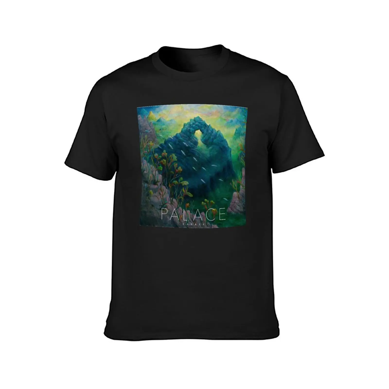 Viewunder sea Palace Shoals T-Shirt animal prinfor boys hippie clothes aesthetic clothes t shirts for men cotton