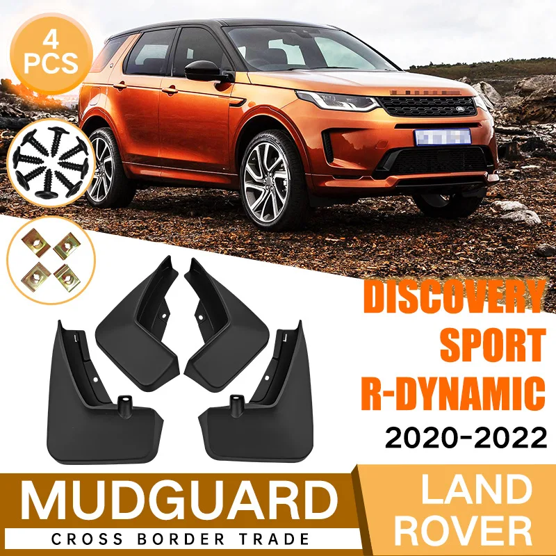 

For Land rover Discovery Sport R-dynamic 20-22 Car Molded Mud Flaps Splash Guards Mudguards Front Rear Styling