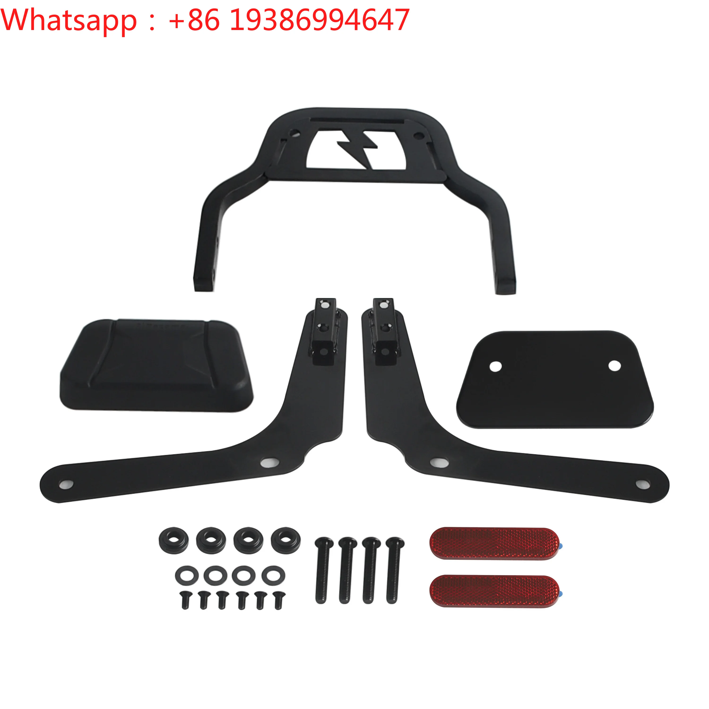For Billet Aluminum Mounts Motorcycle Low Profile Sissy Bar Kit for Harley M8 Softail Heritage Classic FLHC/FLHCS/FLI 2018-2025