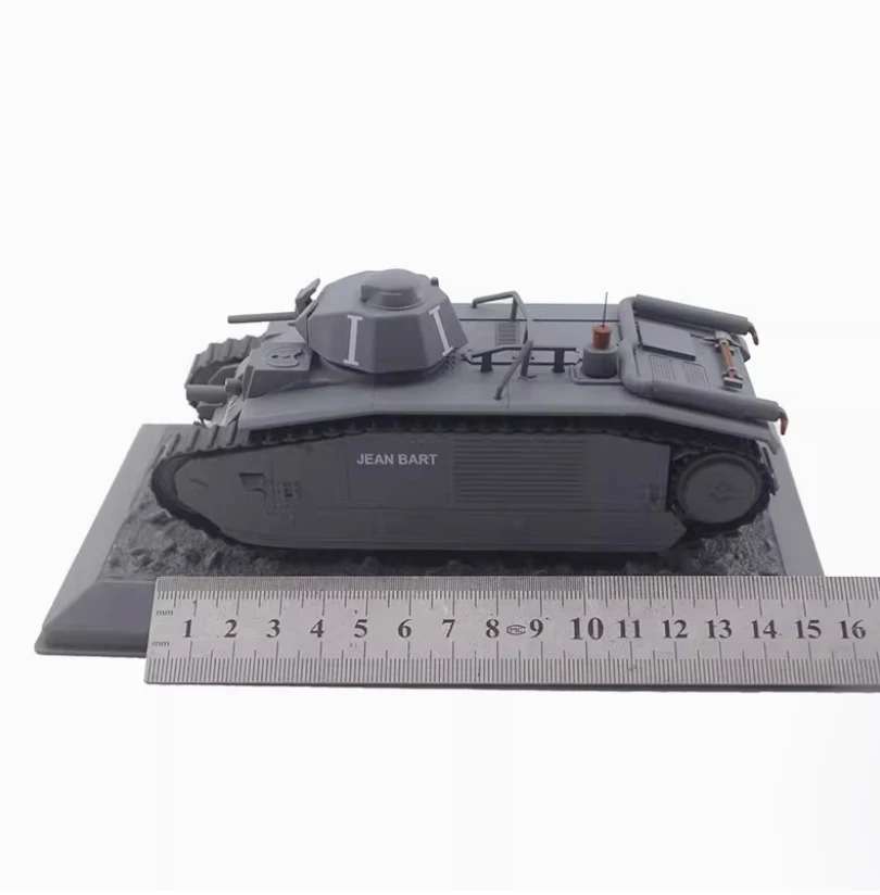 

Литой под давлением масштаб 1:43, Char B1 bis, тяжелый танк французской армии, сплав, имитация модели, коллекция украшений, подарок для мальчика, игрушка, статический дисплей