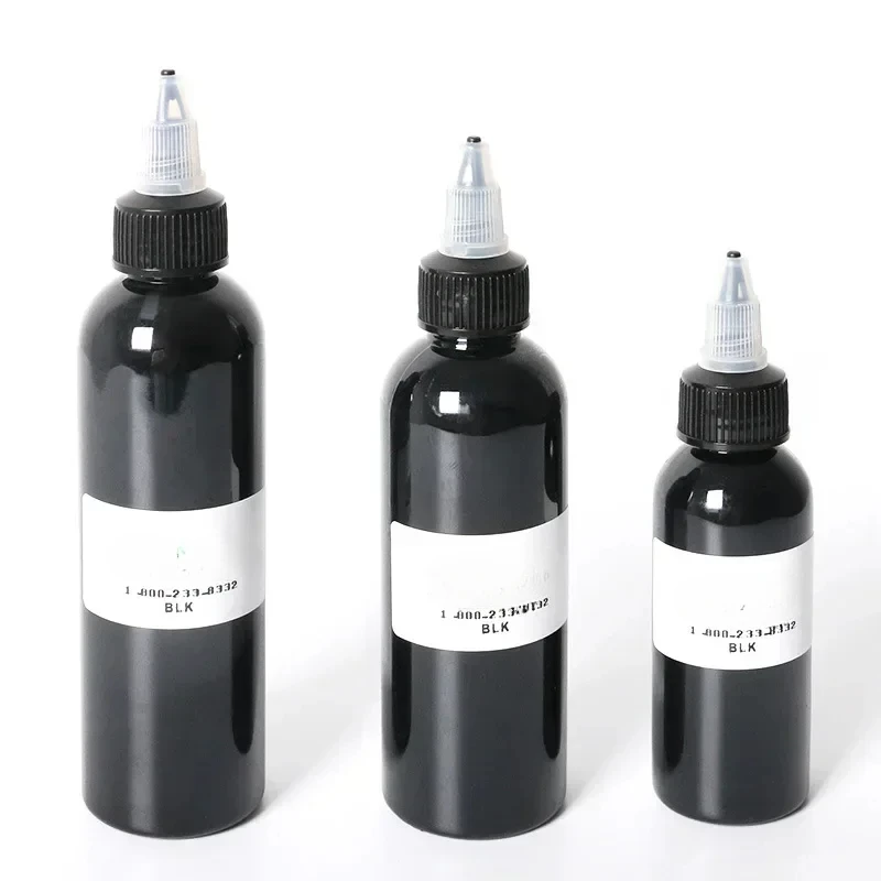 8/30ml Black Tattoo Ink Pigment Professional DIY Tattoo Pigment Permanent TattooInk Body Art Pigment Set High Quality 8ml