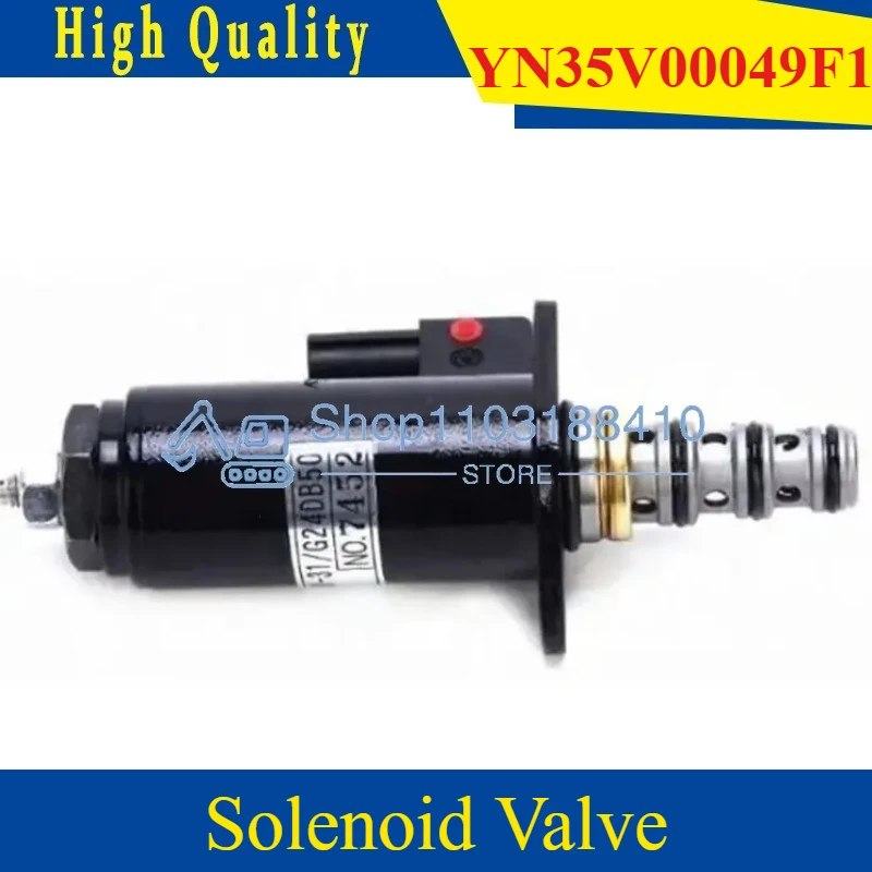 

Wholesale YN35V00047F1 YN35V00048F1 YN35V00049F1 YN35V00050F1 YN35V00051F1 24V Hydraulic Solenoid Valve FOR kobelco sk200-8