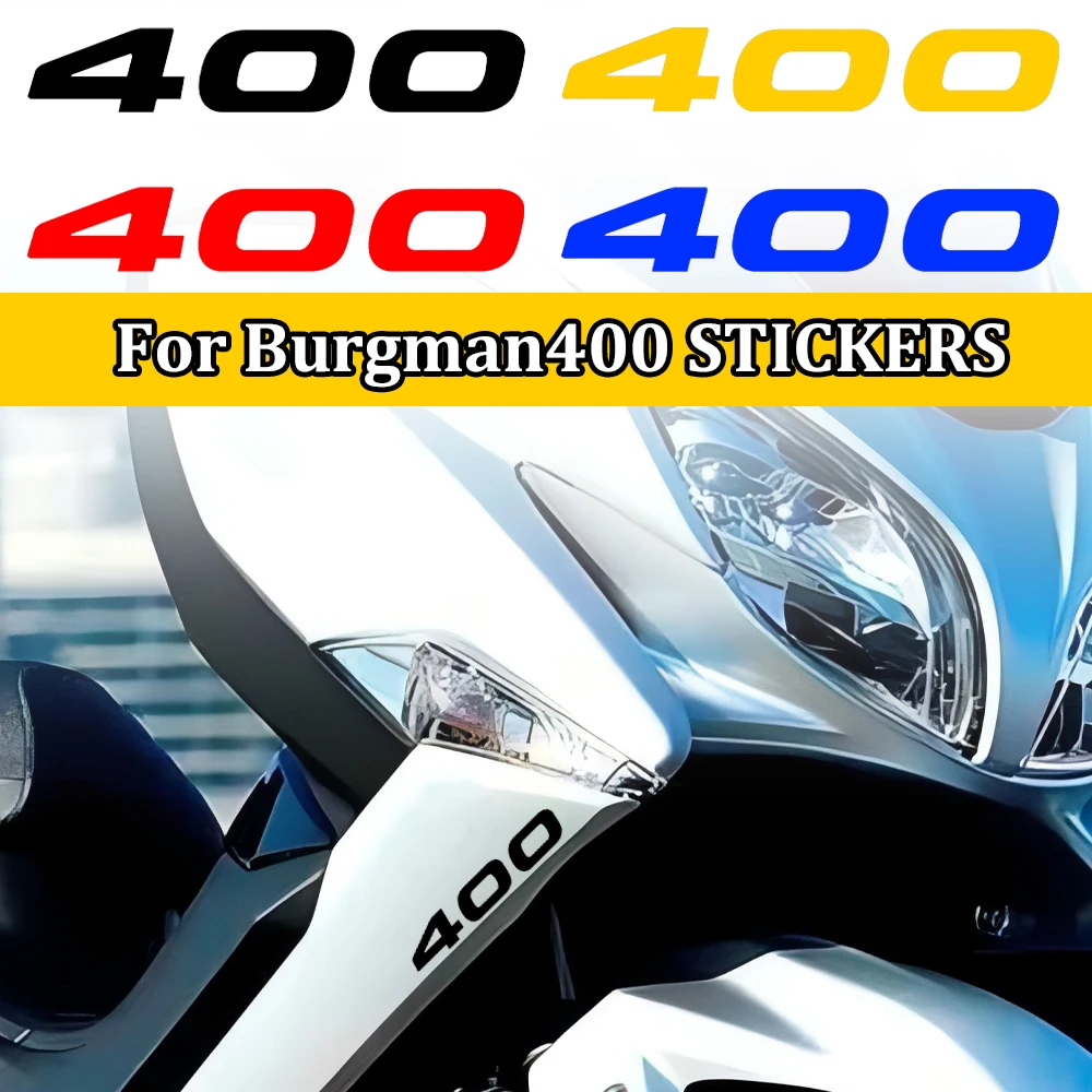 Accesorios para Suzuki Burgman 400, pegatinas impermeables para motocicleta Burgman400 2006 2007 2008 2009 2015 2020 2021