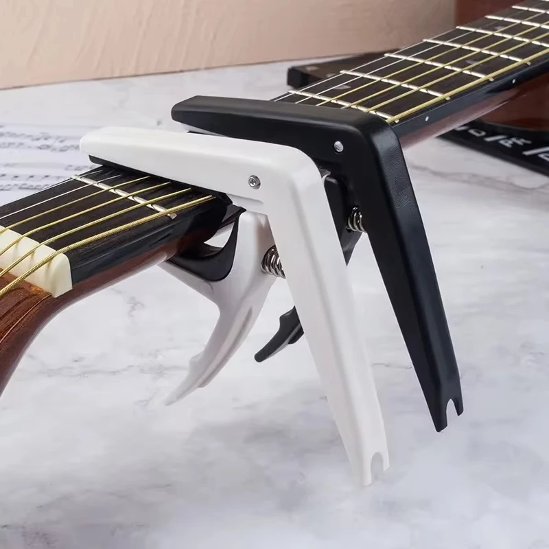 Universal Capo for Electric Guitar, Tuning Clamp Key, Zinc Alloy, Metal Capo, Parts and Accessories of Acoustic Classical Guitar