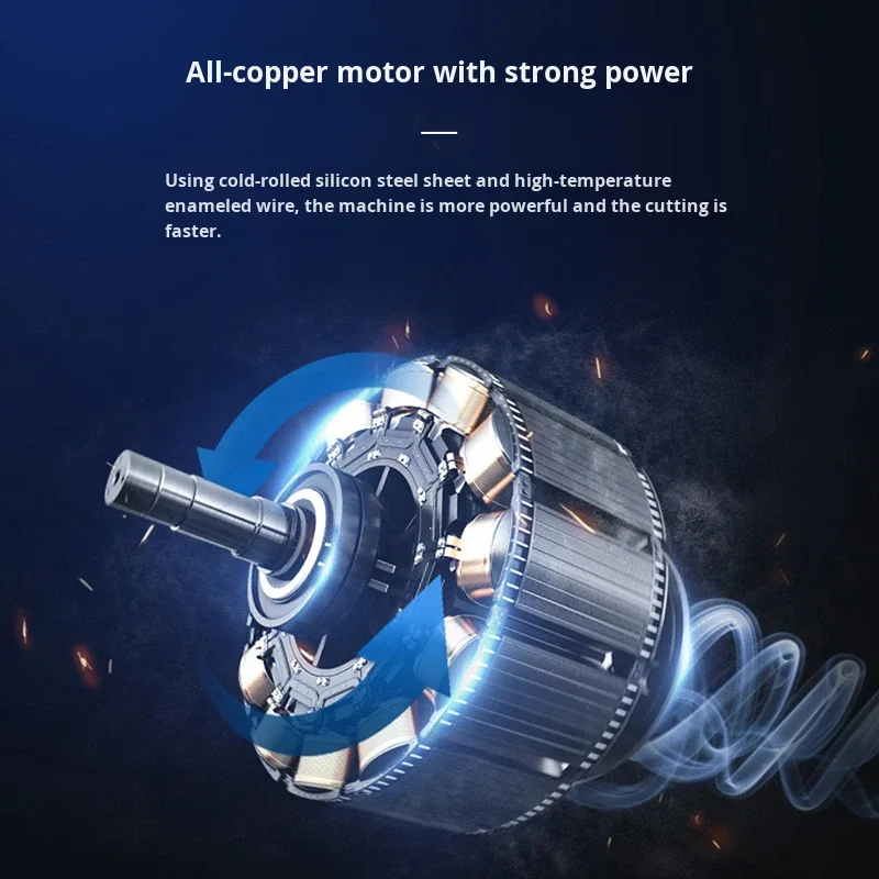 Boda Plug-in Electric Scissors for Cutting Metal Sheets, Steel Tiles - 1 Year Warranty for Industrial Metal Cutting Punching