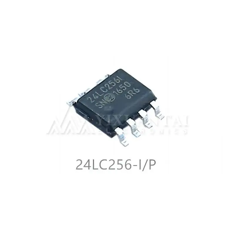 

10pcs/Lot 24LC256-I/P EEPROM Serial-I2C 256K-bit 32K x 8 3.3V/5V Automotive 8-Pin PDIP Tube New