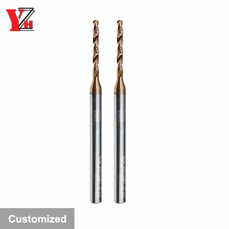 

Customized Carbide Twists drill Fixed handle tungsten steel Fried Dough spiral groove coating machine drill bit