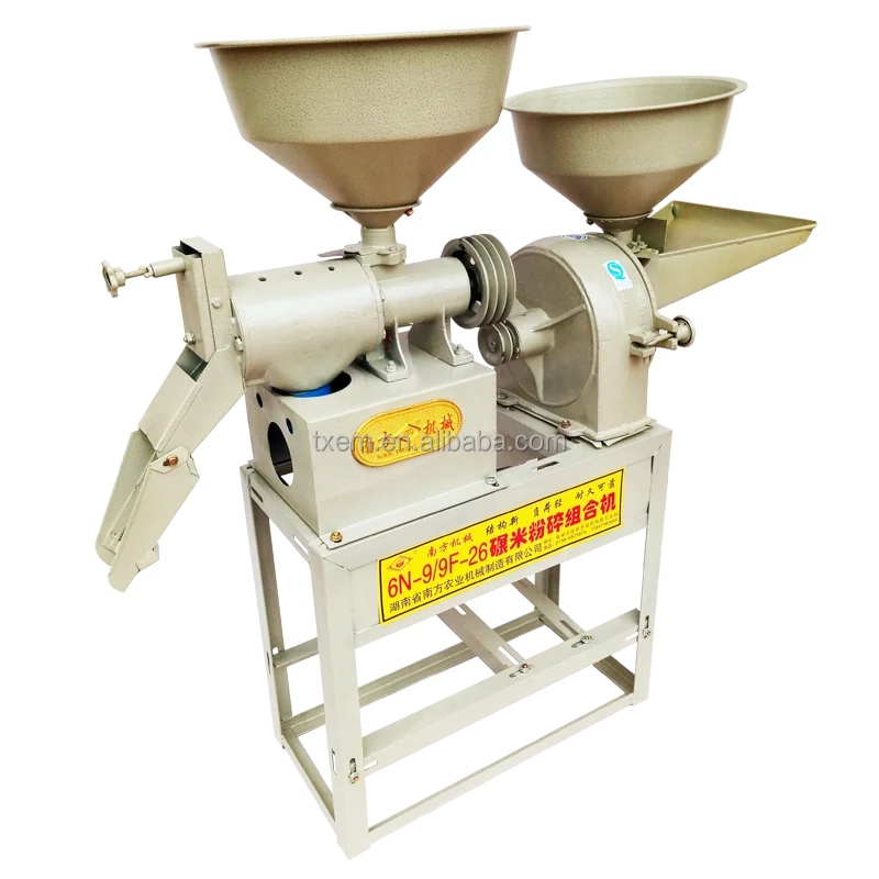 

TX Cheap Multifunctional Rice Mill Hammer Rice Husking Machine Paddy Rice Mill Milling Husker Combine Grinding Machine