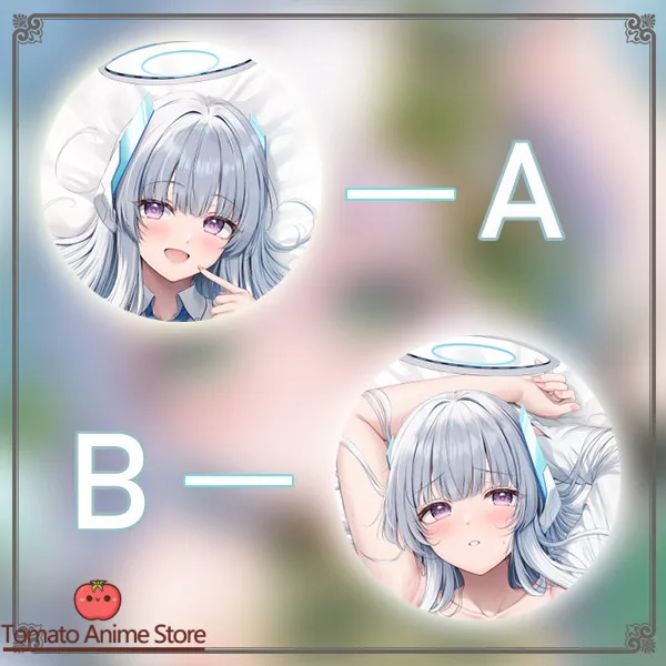 Anime Game Blue Archive Ushio Noa Dakimakura Hing Body PillowCase Cushion Otaku Bed Linings Xmas