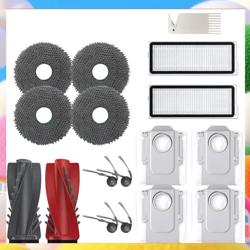 

Для робота-пылесоса Roborock Qrevo 5AE/Curv/Curvc/Curv S5X 5A1 5XC/кисть для большей долговечности-ABUA