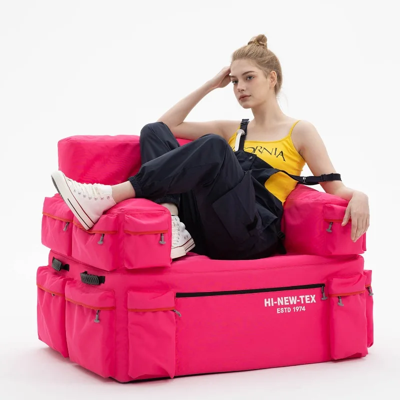 

Comfortable Park Grassland Inflatable Sofa Relaxing Multifunctional Desert Air Mattresses Large Area Camp Sleeping Gears