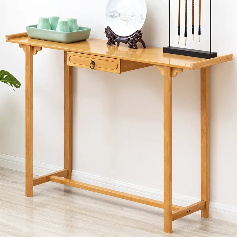 

New Chinese-style Buddhist shrine offering Shentai household burning incense table Jingshentai incense simple modern