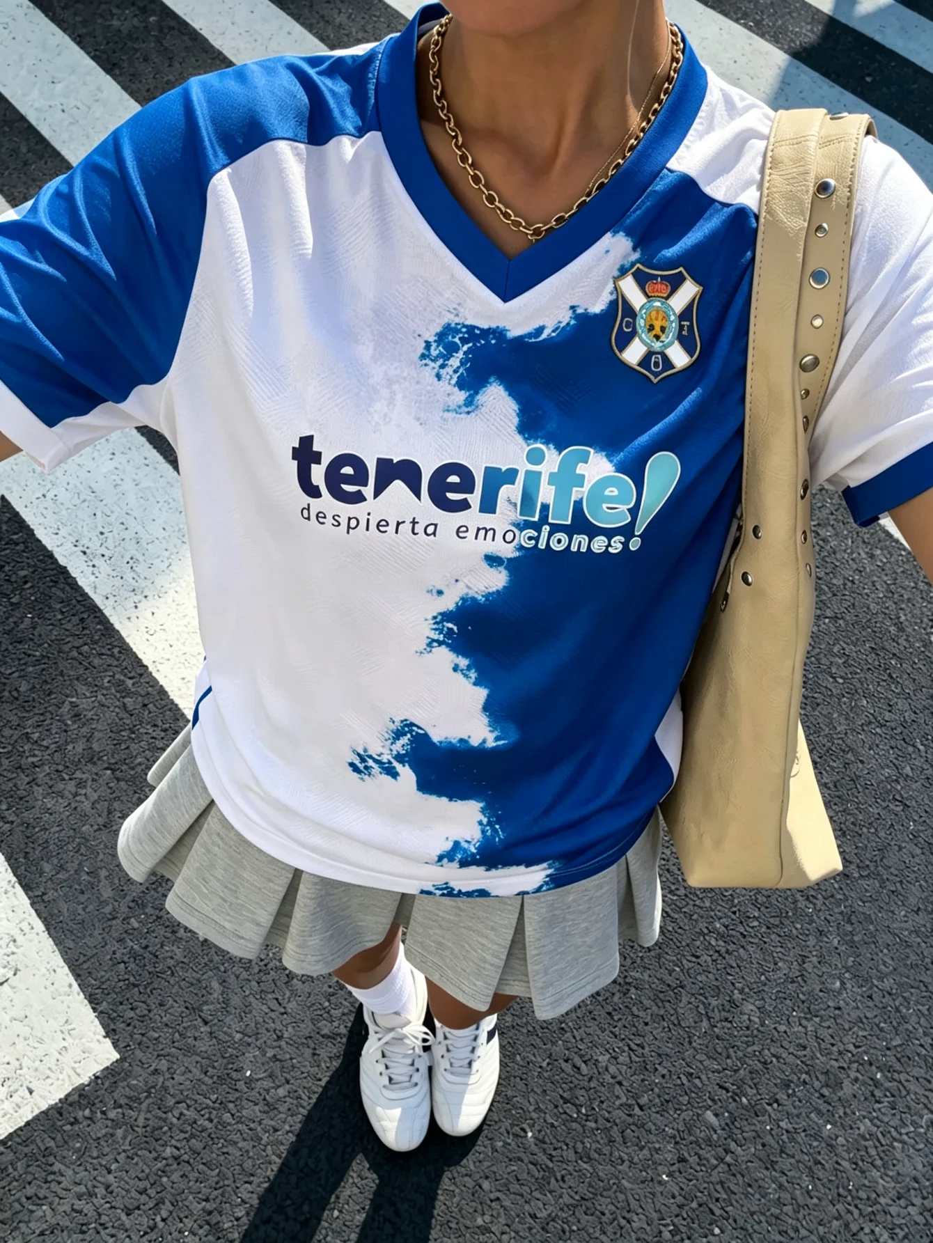 2026 Hot Sales Tenerife Football Jersey Men's Women's Summer Sports Oversize T-shirt Breathable Quick Drying Streetwear Clothing