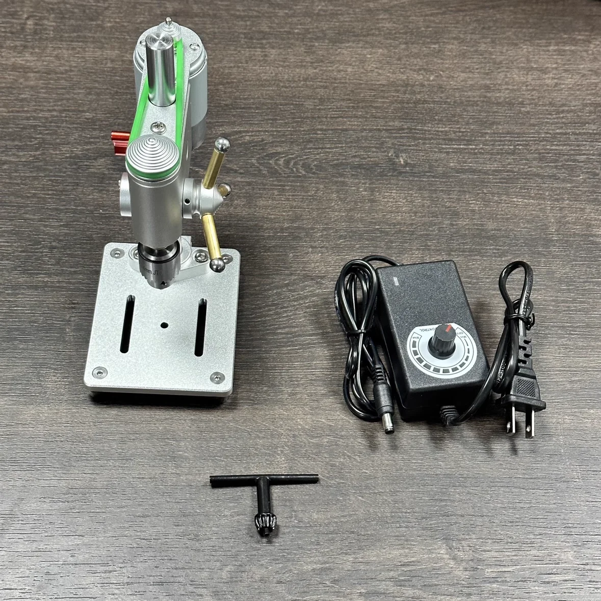

100-240V Mini Drilling Machine Mechanical Decorative Adjustable Pressure Precision Watch Bench Drill Model Crafts dental driller