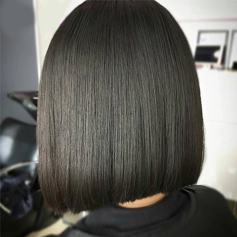 250% Bob Wigs 13X4 13X6 Lace Front Bob Wig HD Transparent Lace Frontal Human Hair Wigs Pre Plucked Short Bob Wigs Human Hair