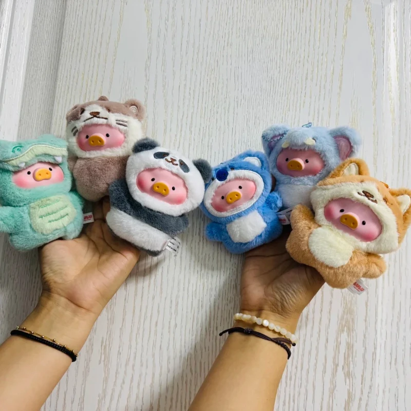 

LULU The Piggy Animal Party Puppet Show Series слепая коробка милая виниловая кукла-сюрприз сумка кулон аниме фигурка Mystery Box игрушка