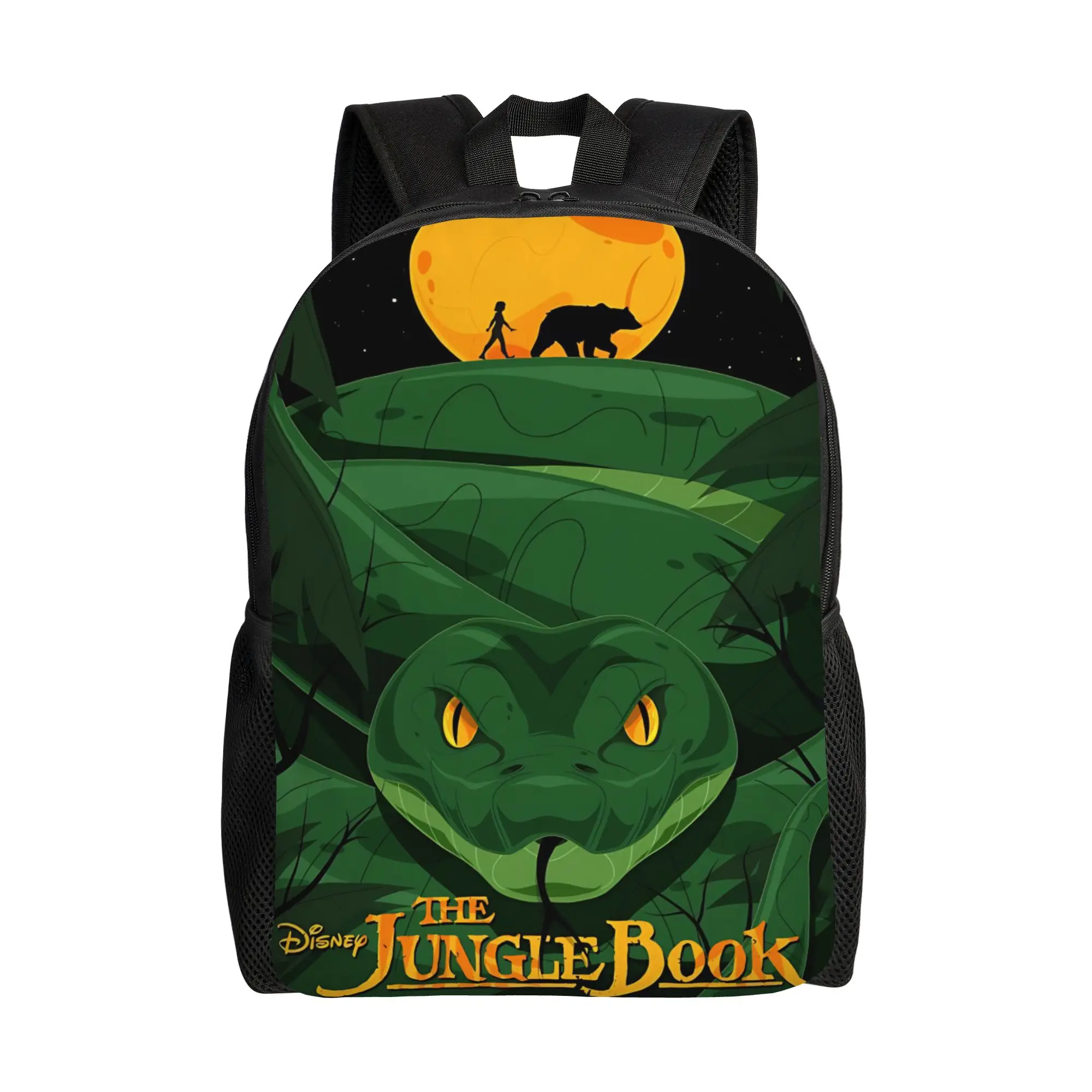 

1Piece Snake New School Year Schoolbag The Jungle Book For Men Women Backpack