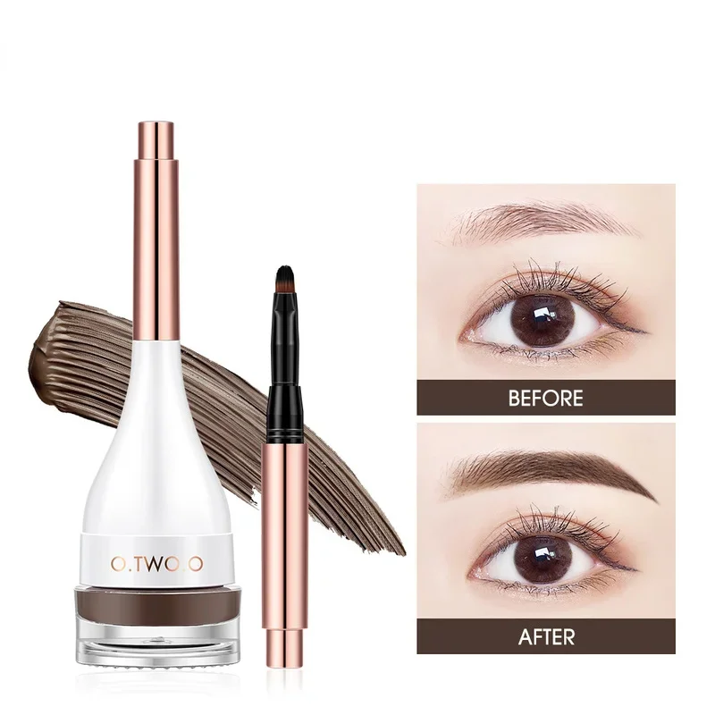 Eyebrow Dye Waterproof Makeup Shadow for Eye Brow Wax Long Lasting Eyebrow Gel Makeup Brow BrushTools Enhancer Cream