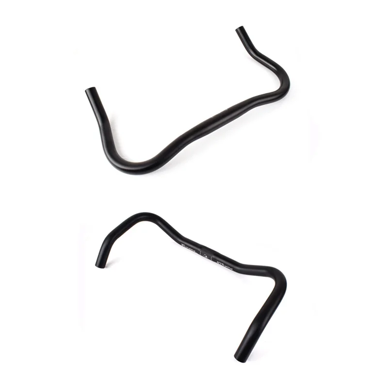 

4X FMFXTR Bike Bullhorn Handlebar Aluminum Alloy 25.4Mm 390Mm Bicycle Handlebar For Fixed Gear Bike Road Bike