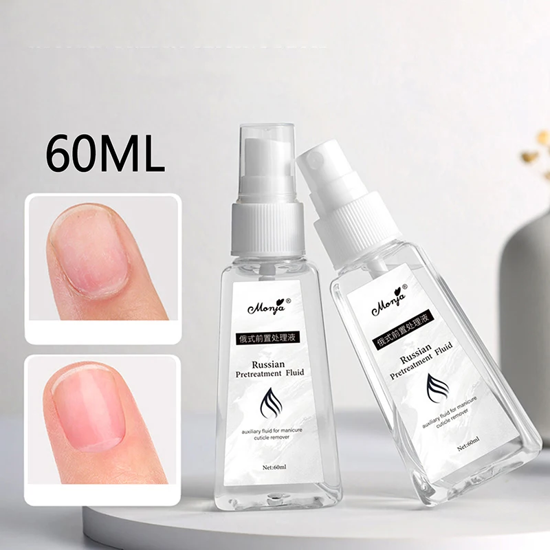 60ml Russian Pre-Treatment Fluid Nail Polish Pre Solution Rapid Softening Of Dead Skin With Auxiliary Care