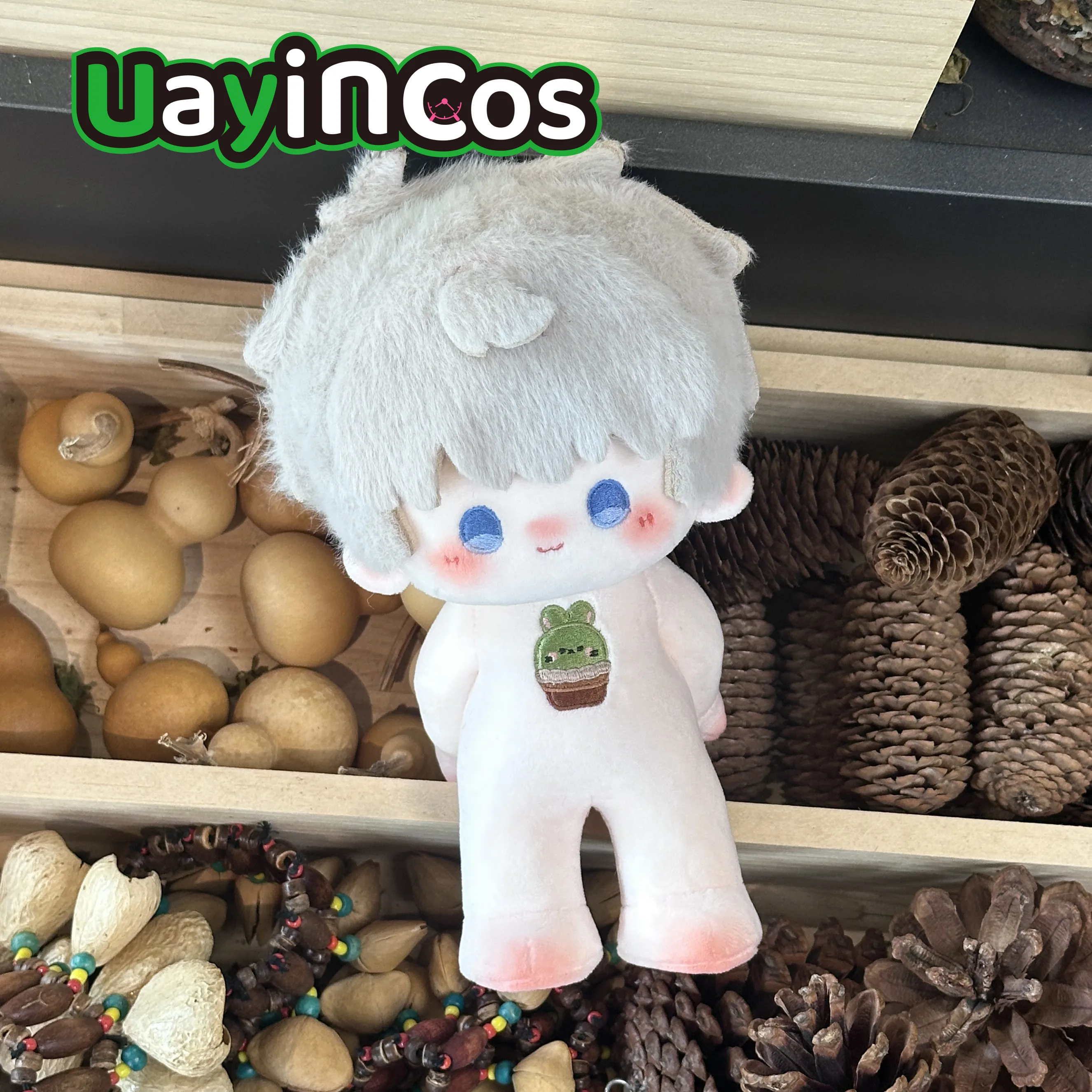 

20cm Love and Deepspace Rafayel Sylus Caleb Stuffed Plushie Doll With Skeleton Clothes Pillow Ornament Anime Game Toy Kids Gi