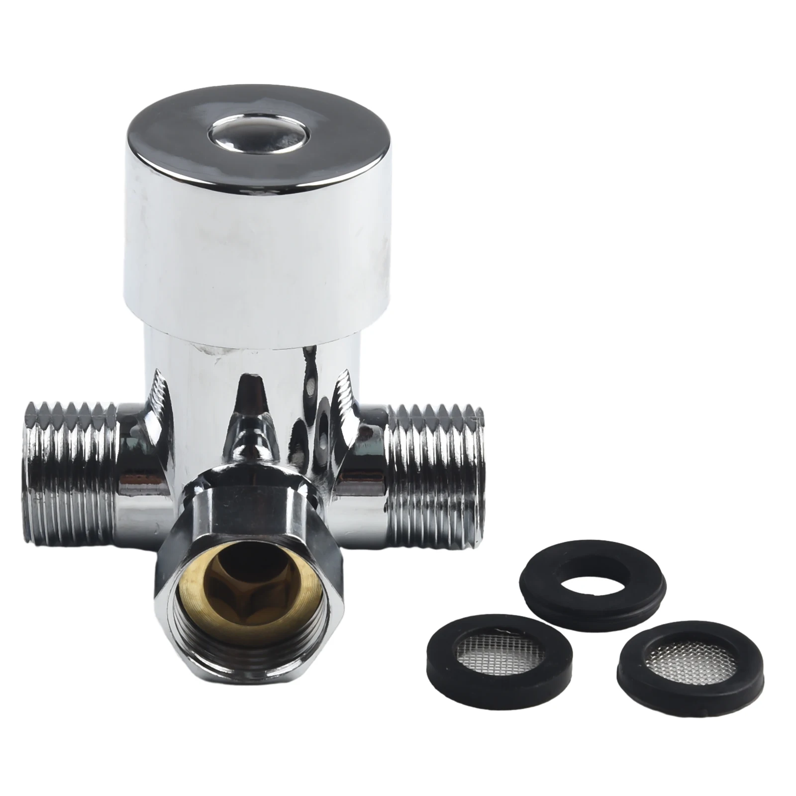 G1/2 Hot Cold Water Mixing Valve Thermostatic Mixer Adjustable Tap Water Temperature Control Valve Bathroom Accessories