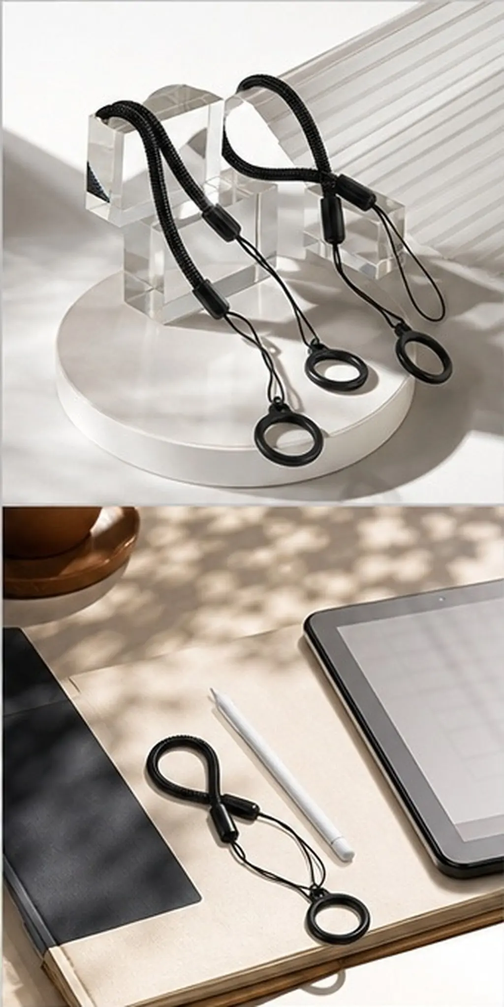 10Pcs Anti Lost Stylus Pen Lanyard Elastic Retractable Wrist Strap Convenient Pen Tether for Busy Professionals Students