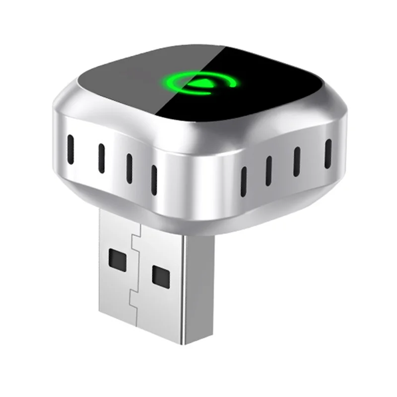

Wireless For Carplay Dongle Adapter 2In1 Android Auto AI Smart Box For Car Wired Systems-A67F