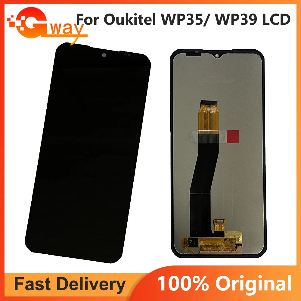 For Oukitel WP35 LCD Display Touch Screen Digitizer Assembly Replacement OUKITEL WP 35 WP35 WP39 LCD Display Sensor Parts