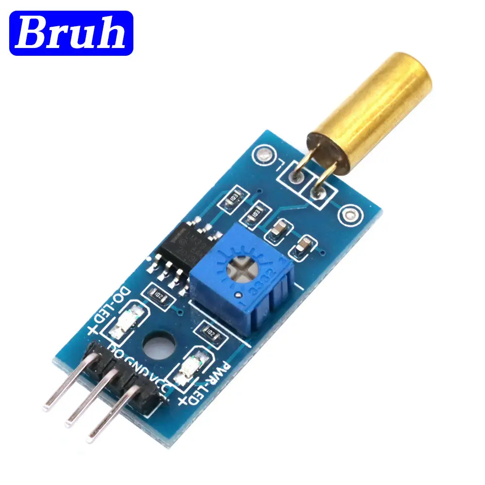 Smart Robot Tilt Vibration Sensor Module Vibration Switch Alarm Module for arduino Diy Kit