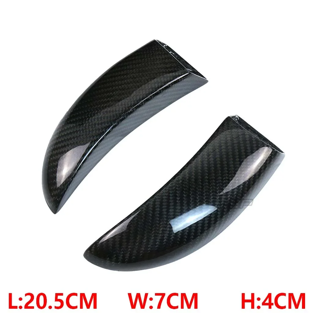 100% Carbon Fiber Universal Motorcycle Brake Disk Cooler Air Duct Front Caliper Radiator GP Style For DUCATI /BMW For KAWASAKI