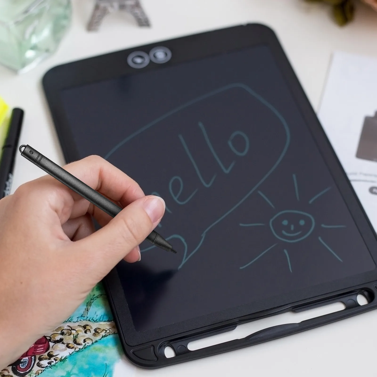 Liquid Crystal Handwriting Board Pen Digital Stylus Precise Halloween Christmas New Year Digital Pen For Drawing Graphic