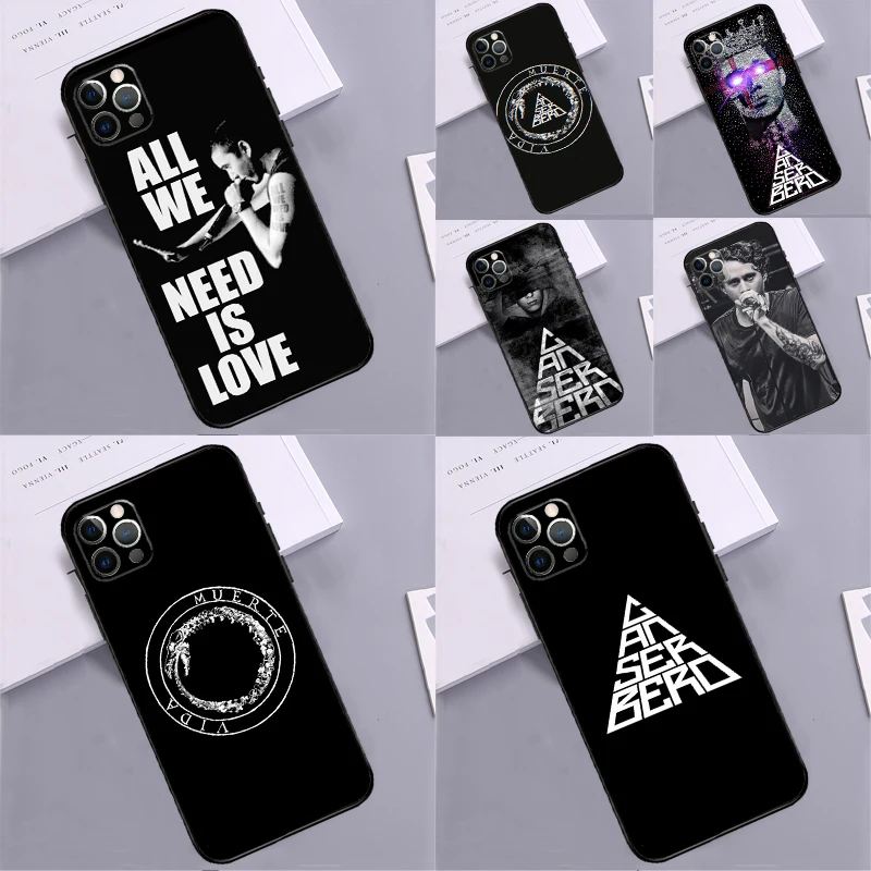 Residente Canserbero Case For iPhone 15 16 Pro Max 12 13 Mini 11 14 16 Pro Max XS X XR 7 8 Plus Cover Coque