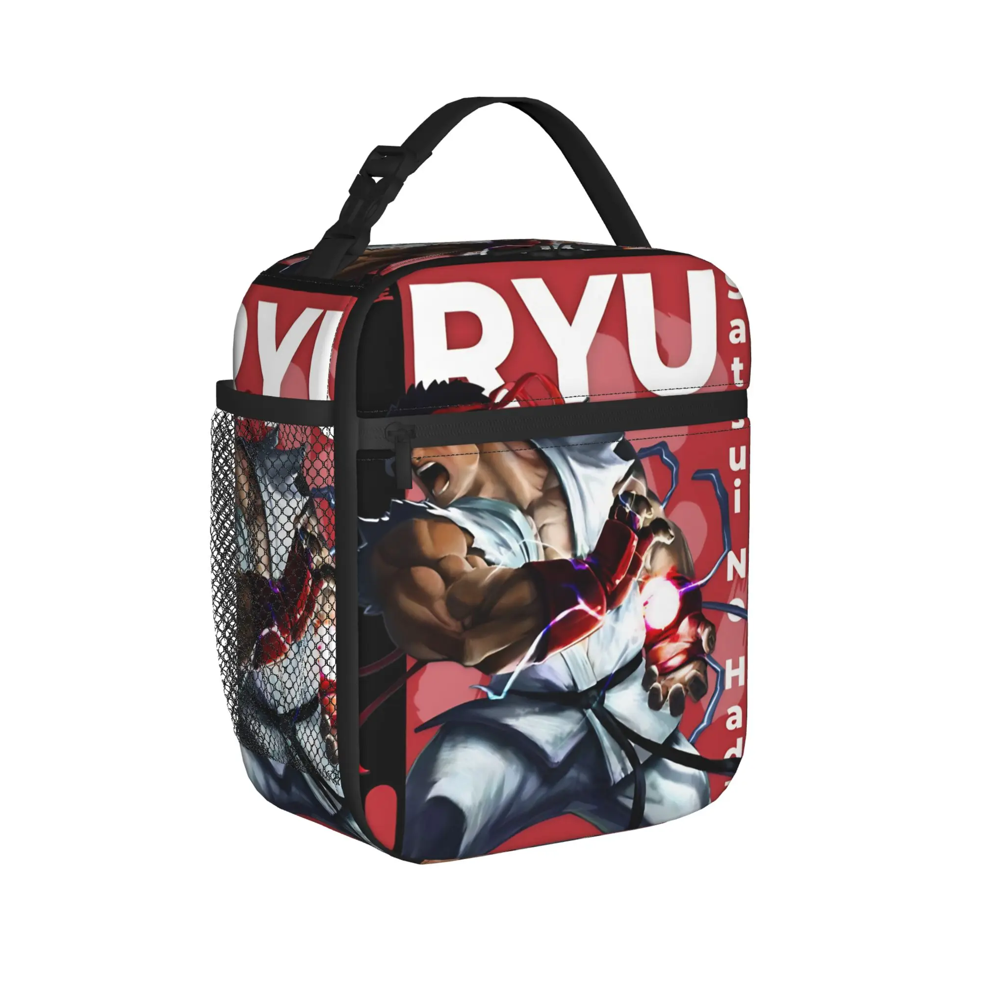 Streets Fighters RYU Movie 2026 Thermal Insulated Lunch Bags for Travel  Reusable Food Bags Men Women Thermal Cooler Lunch Boxes