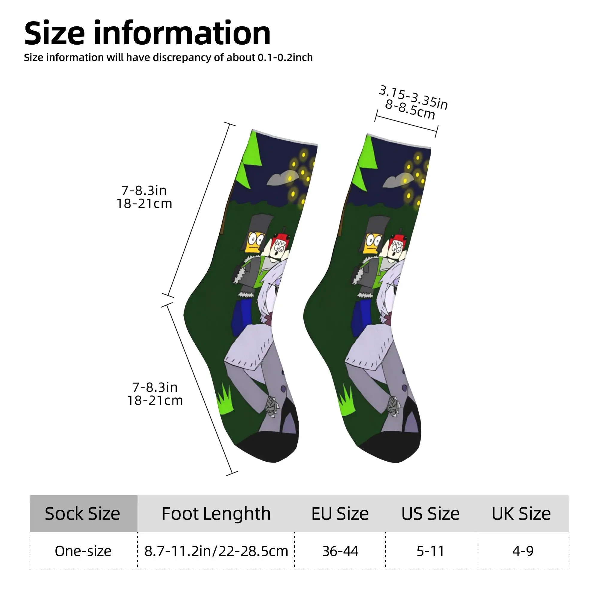 99 ليلة في الغابة لعبة جوارب تصميم الترفيه الجوارب الخريف المضادة للانزلاق الجوارب زوجين الدراجات تنفس الجوارب