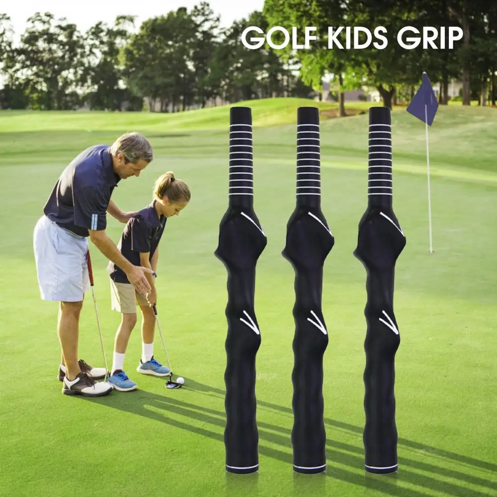 Golf Rubber Swing Trainer Training Grip Aid Swing Exercises Ergonomic Design Beginner Correct Training Golf Grip 골프용품