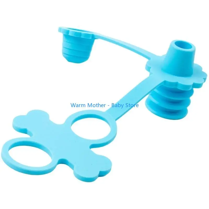 

Spill Frees Silicone Bottle Adapters for Toddlers Ergonomic Designs Silicone Spout for Easy to Drinking 57QE