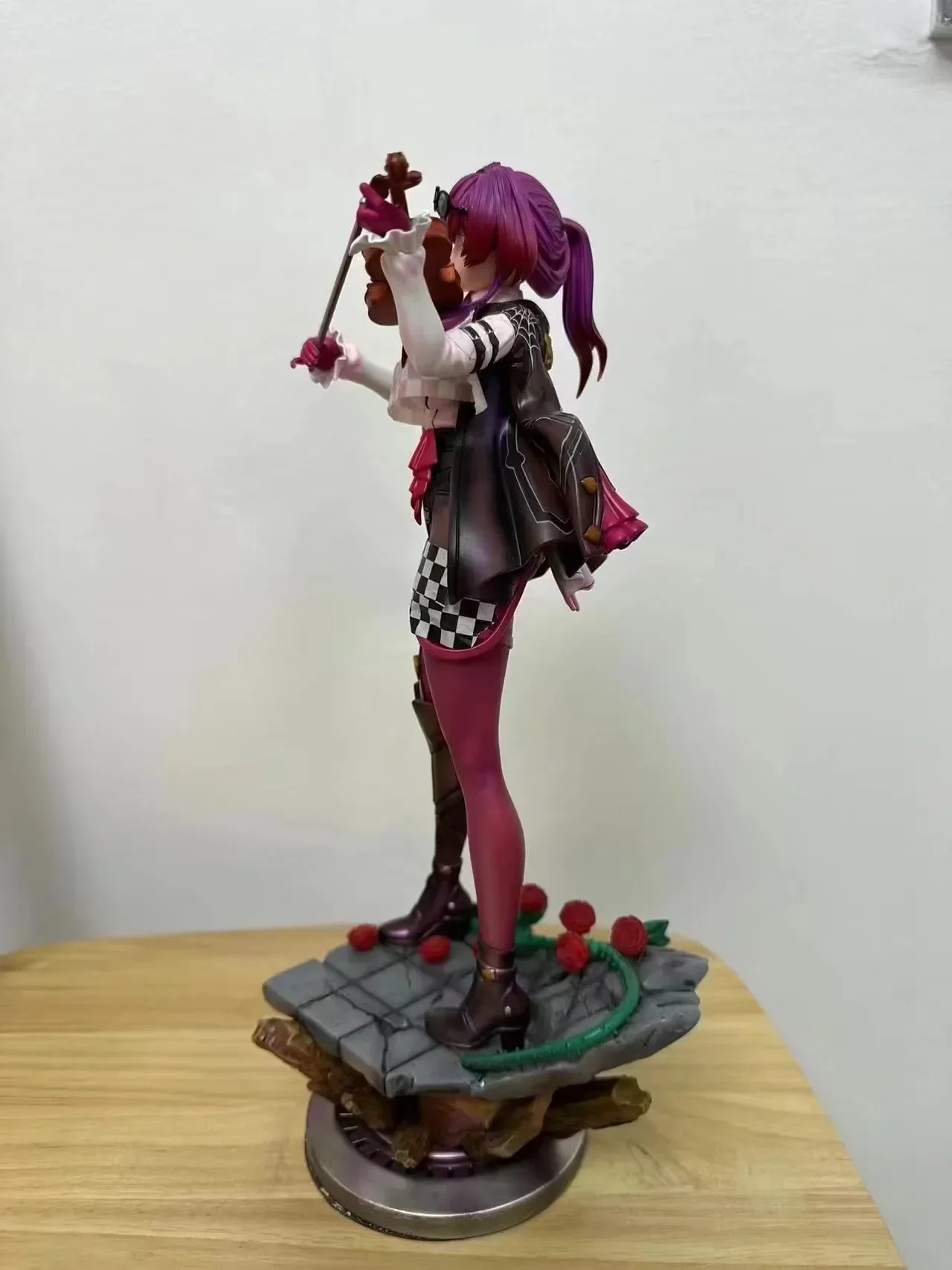 Spiel Honkai: Stern Schiene Kafka Cosplay Tisch dekore Figur Spielzeug PVC Sammlung Modell Weihnachts geschenk 26cm