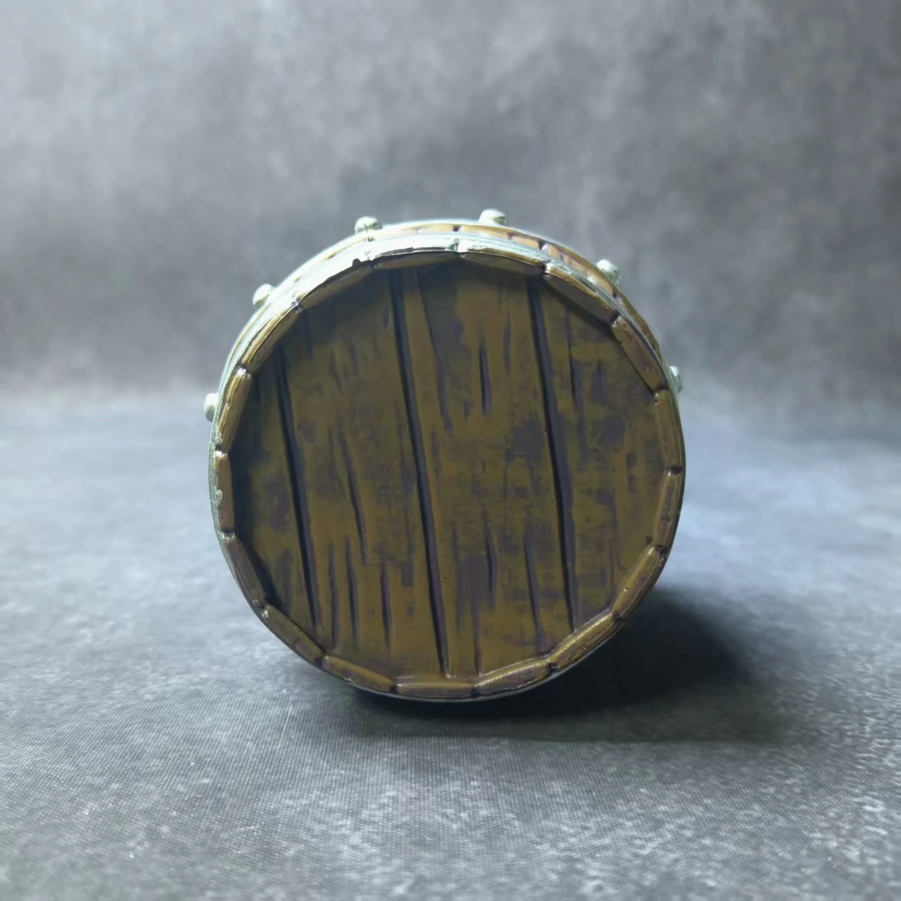 9Cm Anime One Piece Ace Luffy Barel Anggur Patung Barel Kayu Dekorasi Rumah Dekorasi Meja Aksesori Hadiah Mainan