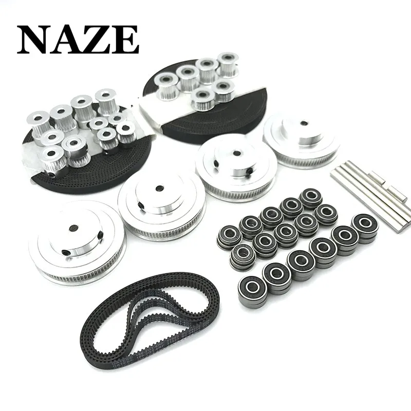 NAZE VORON 2.4 R2 Motion Set Corexy GT2 LL-2GT RF Open Timing Belt 2GT 16T/20T/80T Pulley 188-2GT Shaft Bearing 625 F695RS V2.4