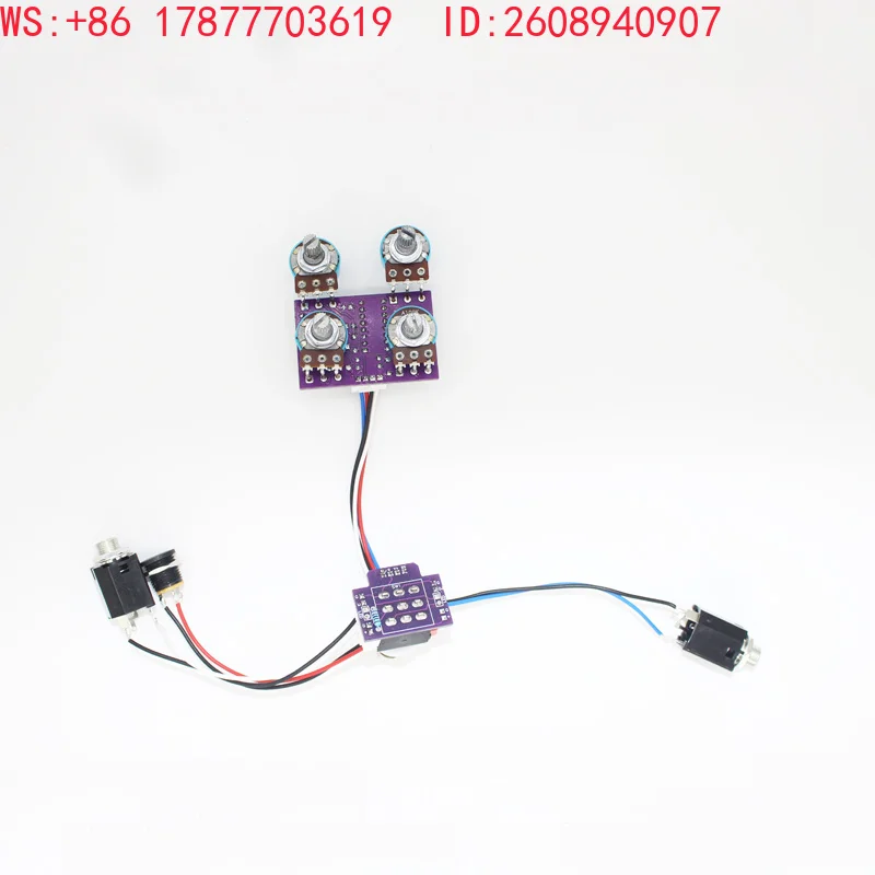 Low octave circuit board for single effect device of electric guitar