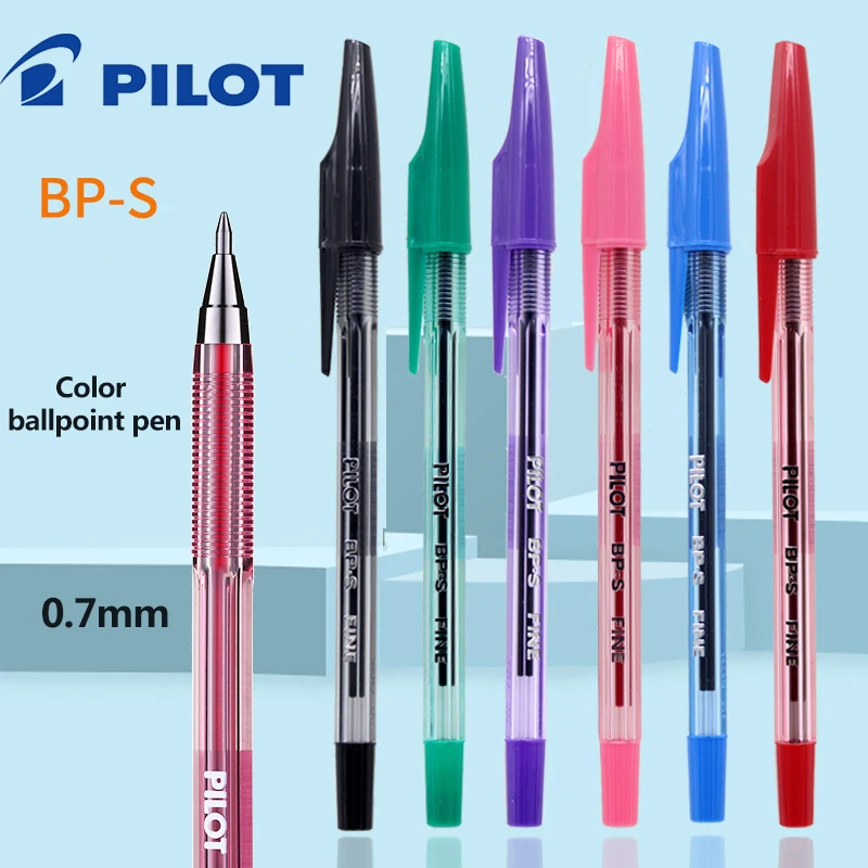 

3pcs Japan Pilot Ballpoint Pen 0.7mm Gel Pen BP-S Office Accessories Art Supplies Students School Stationery Water Pen Cute Pens