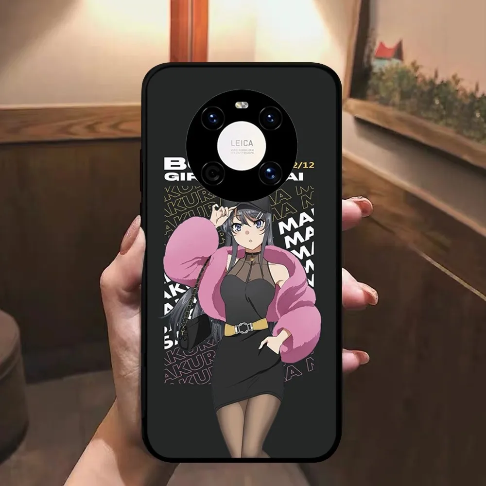 Sakurajima Mai Anime Phone Case For Huawei Mate 10 20 30 40 50 lite pro Nova 3 3i 5 6 SE 7 pro 7SE