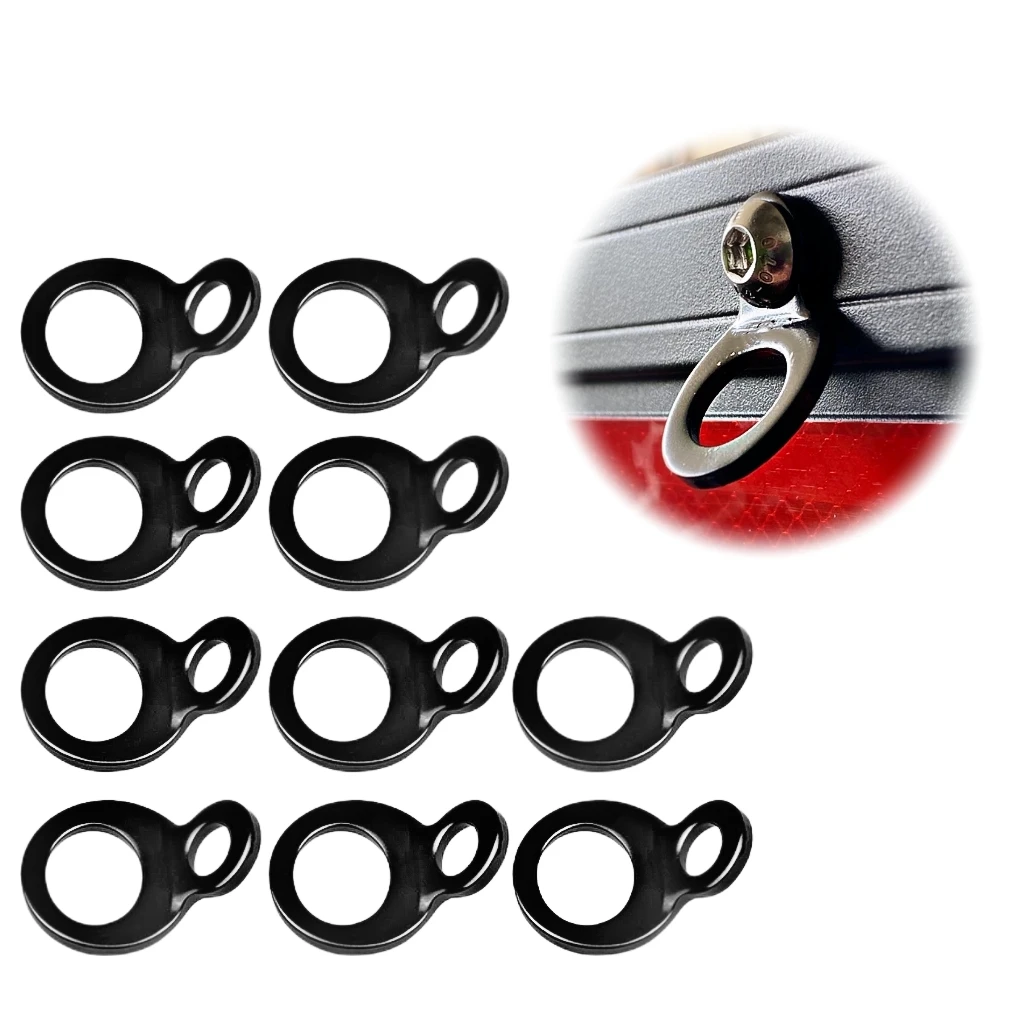 

Tie Down Strap Rings Multi-Purpose Tie Down Anchor Strapping Hooks For Mounting In The Garage, Truck, TrailerWork Shop