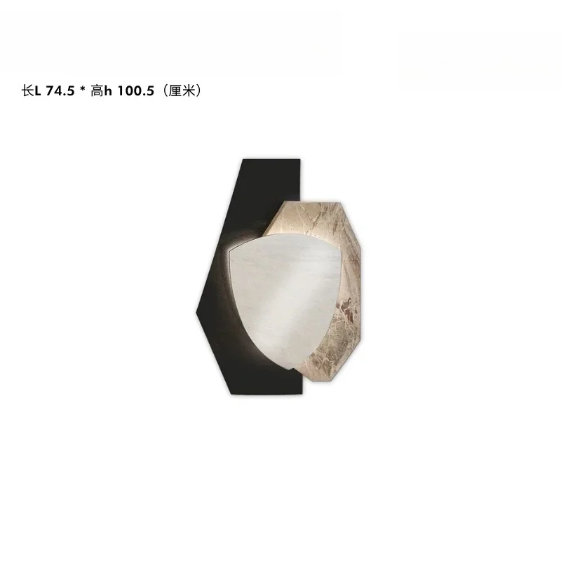 

Bathroom Living Room Marble Decorative Makeup Dressing Mirror