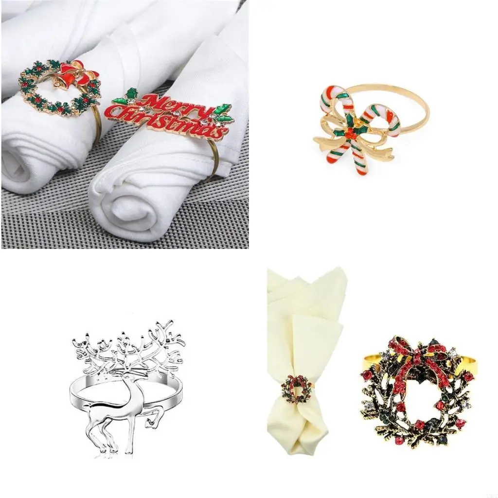 Trees Napkin Holder Suitable for Table Setting Wedding Reception Thanksgiving X3UC